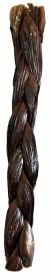 12 Inch BRAIDED CS Deluxe Collagen Stick with Cigar Band