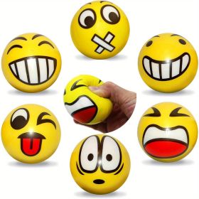 1PC Random Style Face Stress Balls Squeeze Tension Relief Relaxation