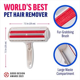 Reusable dog and cat lint remover for furniture, portable