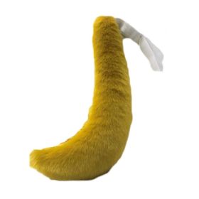 Yellow Plush Tail Cosplay Wolf Dog Fox Tail Pluffy Tail Costume