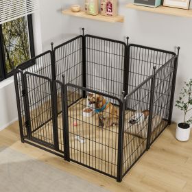 Dog Playpen 8 Panels 40" Height Heavy Duty Indoor Outdoor Foldable