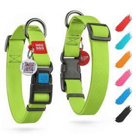 Waterproof Dog Collar Adjustable Plastic Buckle Breakaway