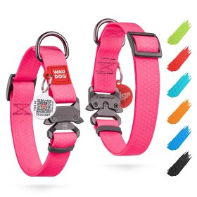 Waterproof Dog Collar Adjustable Heavy Duty Durable Metal Clasp