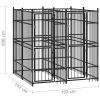 Outdoor Dog Kennel Steel 39.7 ft