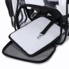 Transparent Pet Backpack Carrier for Small Dog Kittens Breathable Mesh Window Travel Carrier Bag Weight up to 10lbs for Puppy Kitty Travel