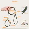 Leash Durable Slip Training Lead Heavy Duty 6 FT Comfortable Strong Reflective Rope Slip Leash