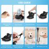 Dog Grooming Table Lanyard Cats and Dogs Bathing Fixer Pet Haircut Trim Blow Dry Traction Rope