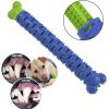 Dog Toothbrush Durable Dog Chew Toy Stick Soft Rubber Tooth Cleaning Point Massage