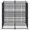 Outdoor Dog Kennel Steel 39.7 ft