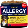 Dog Allergy Chews Itch Relief for Dogs 90 Chews 12 oz