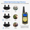 Dog Training Collar Receiver IP67 Waterproof Bark Shock Collar