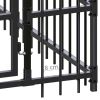 Outdoor Dog Kennel Steel 39.7 ft