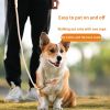 Leash Durable Slip Training Lead Heavy Duty 6 FT Comfortable Strong Reflective Rope Slip Leash