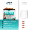 No Poo Chews for Dogs Probiotics and Digestive Enzymes Bad Breath Aid