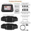 990FT Radius Dog Training Collar Wireless Fence Waterproof Vibration Electric Shock