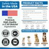 Omega 3 Fish Oil for Dogs 170 Chews Skin and Coat Support Dog Anti Shedding