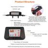 990FT Radius Dog Training Collar Wireless Fence Waterproof Vibration Electric Shock