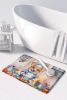 Corgi The Chef Memory Foam Kitchen Mat Machine Washable Anti-Fatigue Mat Cushion Comfort Bath Mat or Kitchen Rug