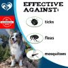 Flea and Tick Prevention Chewable Pills for Dogs Pest Control & Natural Defense Beef Taste