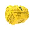 Dog Toothbrush Chew Toys, Upgraded Treasure Chest Sounding Toy, Dental Care Tooth Cleaning