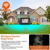 990FT Radius Dog Training Collar Wireless Fence Waterproof Vibration Electric Shock