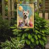 Westie Happy Birthday Garden Flag Mailbox Flag Decorative Yard Flag Banner Outside Patio Artwork Yard Flower Beds, Garden Size, Multicolor