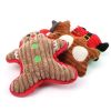Christmas Bite-resistant Plush Pets Santa Claus Teeth Cleaning Training Puppy Chewing Toy