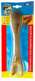 Large Chewka Bone Bacon Carded 7.7 oz