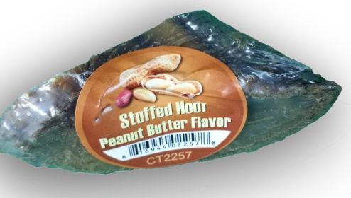 Peanut Butter Flavor Stuffed Cow Hoof