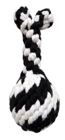 Small Super Scooch Rope Drumstick with Squeaker 6.5 Inch