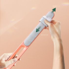 Pet hair removal brush Clothes double-sided hair removal brush Pet grooming (colour: White)