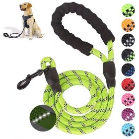 Pet Leash Reflective Strong Dog Leash (Color: Blue)