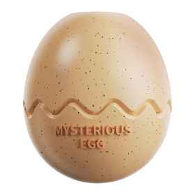 Large Dog Toy Dinosaur Eggs Fillable Slow Feeder Teeth Cleaning (Color: Egg Color, Ships From: China)