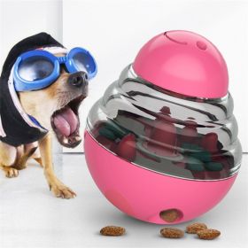 Dog Training Interactive Toy Puzzle (Color: Pink)