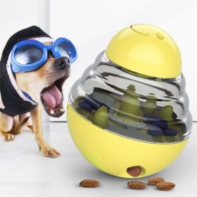 Dog Training Interactive Toy Puzzle (Color: Yellow)
