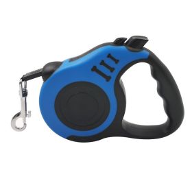 Streamer Led Lights Dog Leash Automatic Extending Durable Pet Walking (Color: No Light, size: 5m)