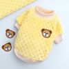 Winter Pet Clothes; Cute Fleece Puppy Dress Warm Coat