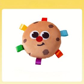 Cartoon Plush Flying Disc Toy Dog for Outdoor Play, Bite-resistant (Style: C)