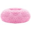Dog Bed Soft Warm Fleece Puppy Cat Bed Dog Cozy Nest Sofa Bed Cushion L Size