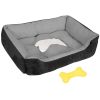 Pet Dog Bed Soft Warm Fleece Nest Sofa Bed Cushion Mat