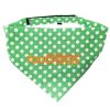 Touch dog 'Bad-to-the-Bone' Polka Patterned Fashionable Velcro Bandana