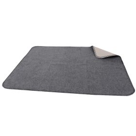 Reusable Pee Pads for Dogs Fast Absorbent Non-Slip Dog Whelping Mat (size: 27.6" x 39.4"(M))