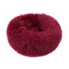 Small Large Dog Calming Bed Cozy Warm Plush Sleeping