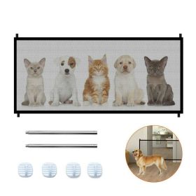 Dog Fence Gate Safety Guard Enclosure Fences (size: 180 x 75CM)