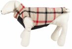 Classical Plaided Insulated Dog Coat Jacket