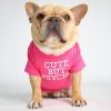 Pet clothing round collar T-shirt Teddy than panda dog clothing