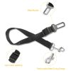 2Pcs Dog Seat Belt Leash Adjustable Pet Dog Safety Leads Harness