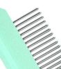 Multi-Functional 2-in-1 Swivel Travel Grooming Comb and Deshedder