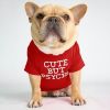 Pet clothing round collar T-shirt Teddy than panda dog clothing