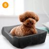 Dog Bed Soft Warm Fleece, Nest Sofa Bed Cushion Mat S Size